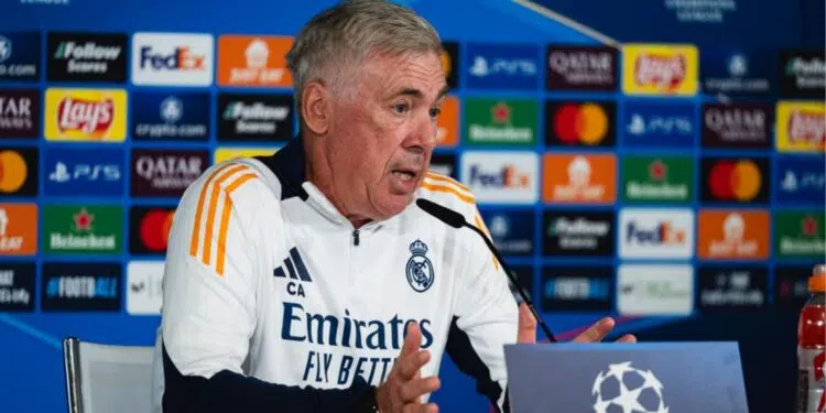 Champions League: Ancelotti concede coletiva antes da estreia
