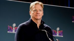 Roger Goodell, comissário da NFL, alimenta esperança de mais um jogo no Brasil (Crédito: Getty Images)