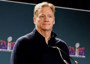 Roger Goodell, comissário da NFL, alimenta esperança de mais um jogo no Brasil (Crédito: Getty Images)