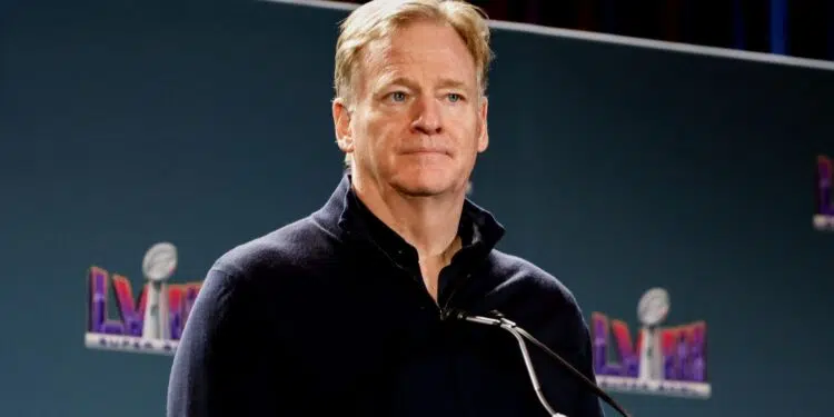 Roger Goodell, comissário da NFL, alimenta esperança de mais um jogo no Brasil (Crédito: Getty Images)