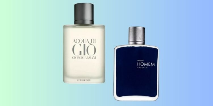 Adquira fragrâncias masculinas de sucesso como o One Million e o Natura Homem Essence por preços competitivos
