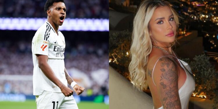 Bruna Rotta é apontada como affair de Rodrygo, do Real Madrid.