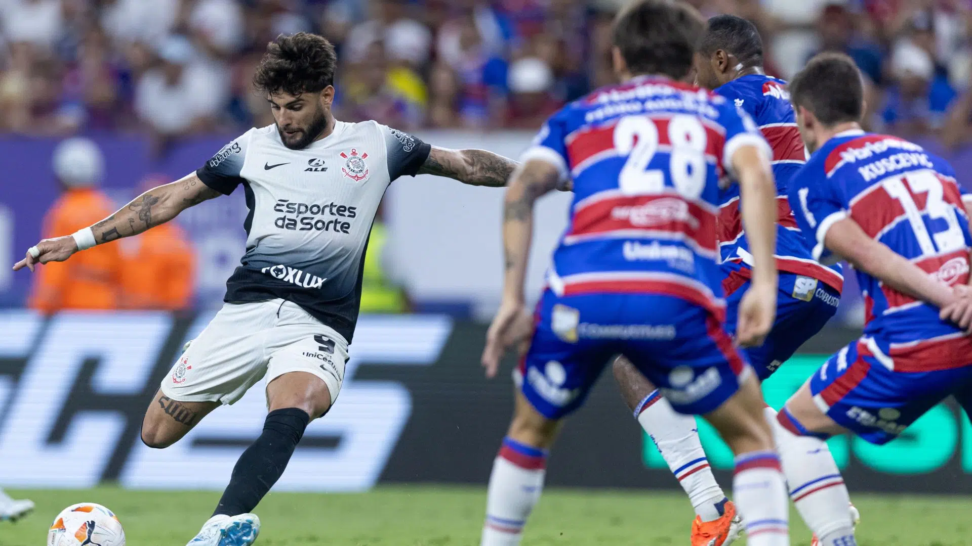 Corinthians venceu o Fortaleza pela Sul-Americana