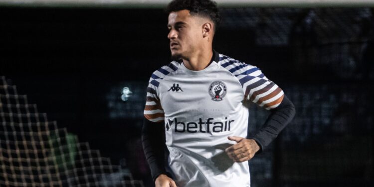 Philippe Coutinho vive momento de lesões no Vasco (Crédito: Leandro Amorim / Vasco)