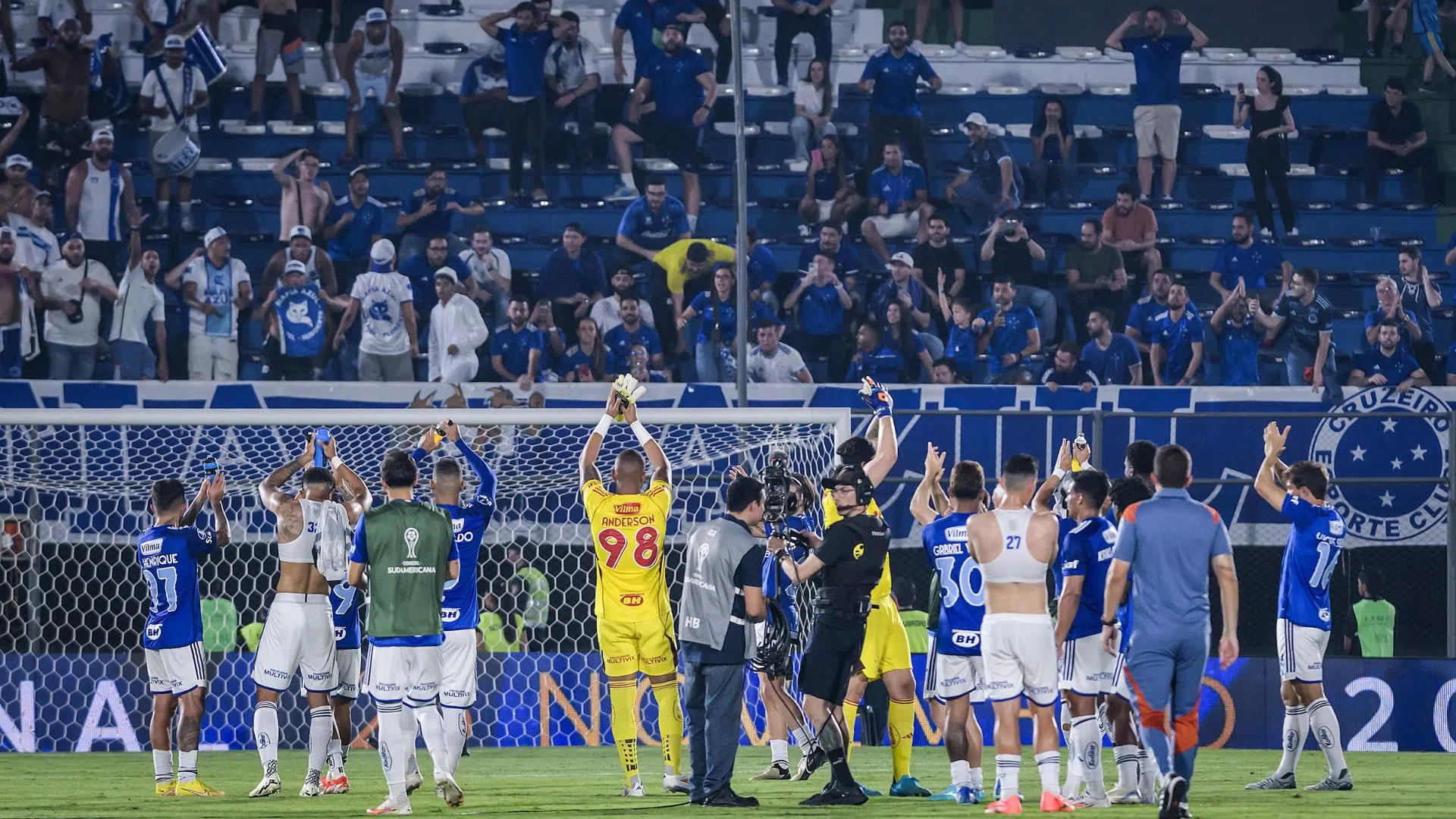 Cruzeiro venceu o Libertad, fora de casa, pela Sul-Americana