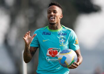 Éder Miltão sofre lesão muscular na Seleção Brasileira (Crédito: Rafael Ribeiro / CBF)
