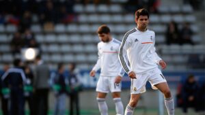 Enzo Zidane jogando pelas categorias de base do Real Madrid
