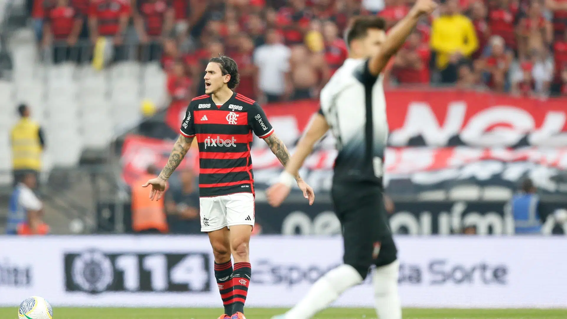 Flamengo perdeu para o Corinthians pelo Brasileirão
