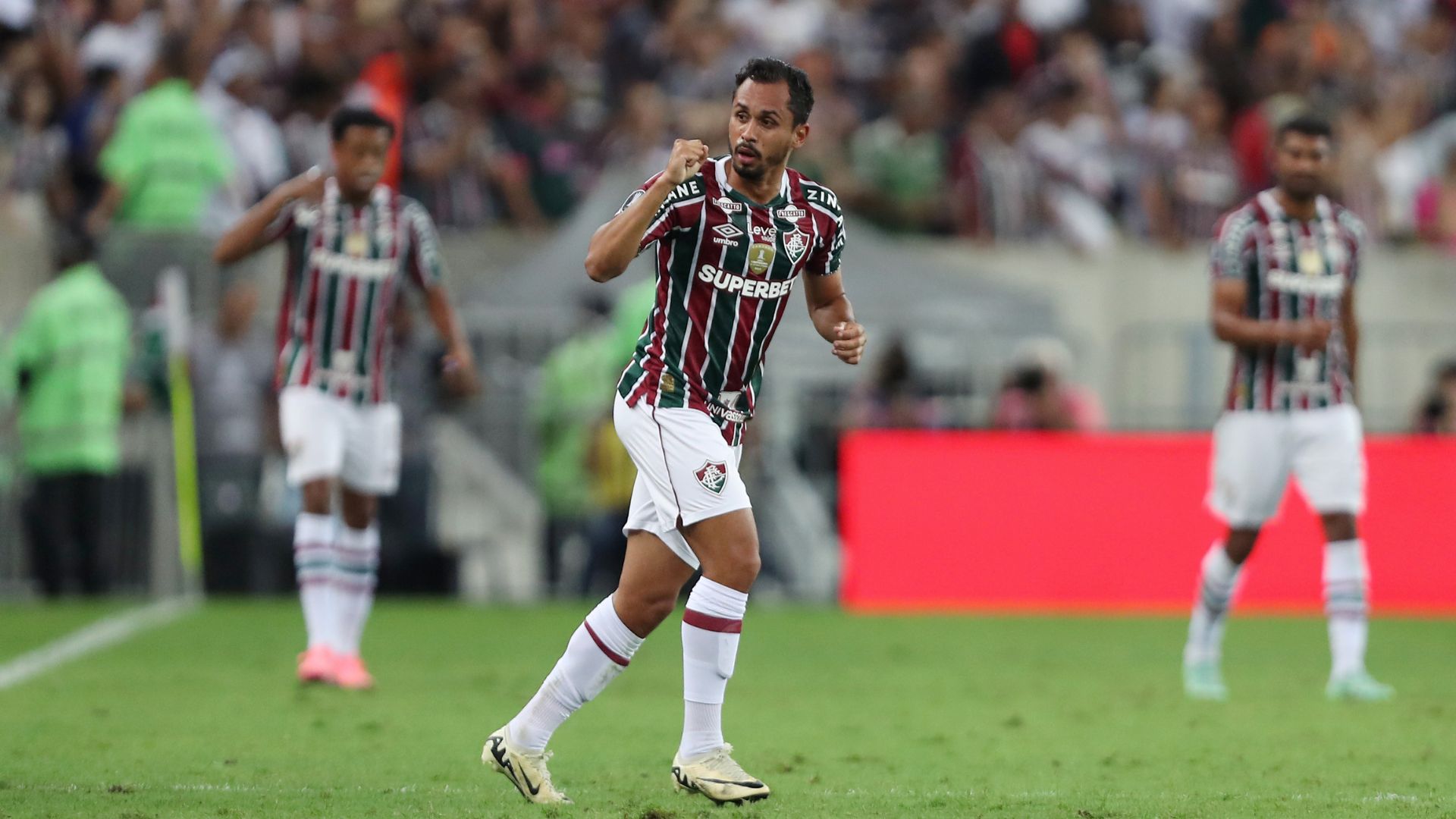 O Fluminense venceu o Atlético-MG nas quartas da Libertadores