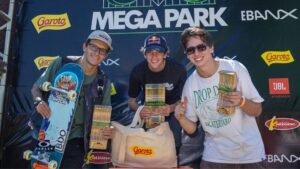 Gui Khury é tricampeão do Megapark