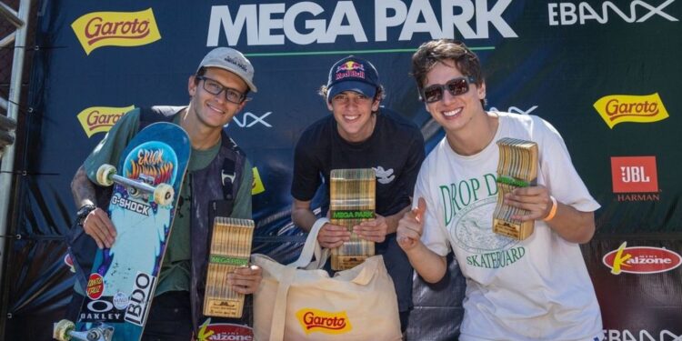 Gui Khury é tricampeão do Megapark