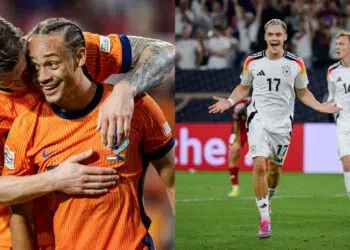 Holanda e Alemanha pela Liga das Nações