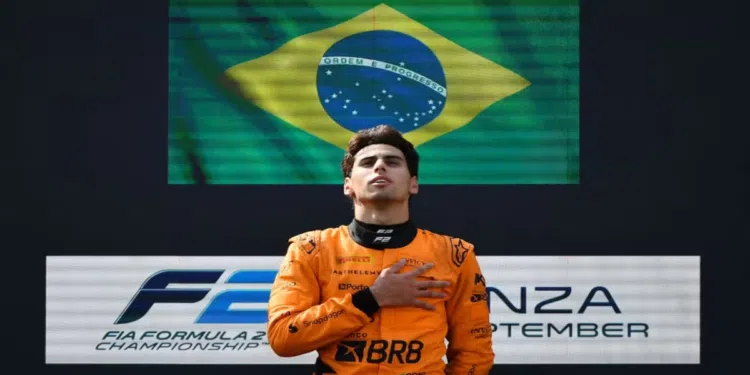 Gabriel Bortoleto pode ser campeão da F2 nesse final de semana