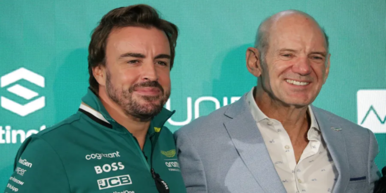 Fernando Alonso está animado com a chegada de Newey a equipe