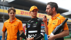 Stella confirmou que o foco da McLaren é Norris e Piastri vai ajudar