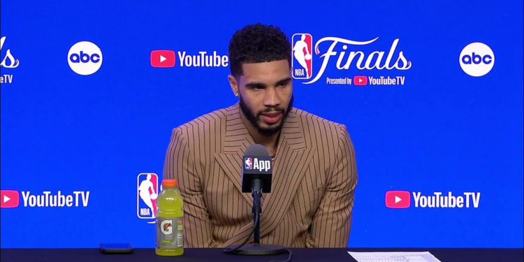 Tatum revela sentir que era campeão com a eliminação de Denver