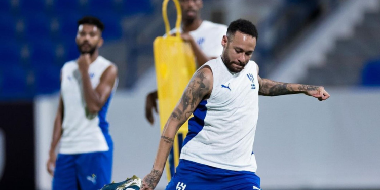 Neymar está de volta aos treinos com o Al-Hilal; Veja mais aqui