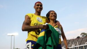 Jerusa dos Santos é a recordista mundial dos 100m T11 (Crédito: Getty Images)