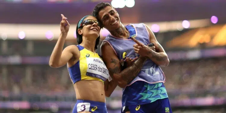 Jerusa Geber conquistou sua primeira medalha de ouro (Crédito: Getty Images)