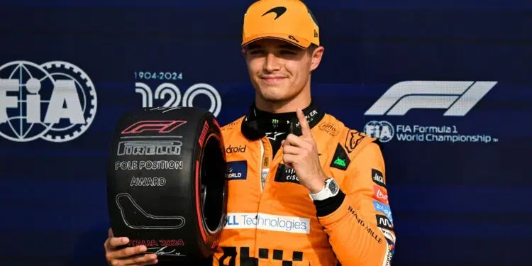 Lando Norris, piloto da McLaren na F1