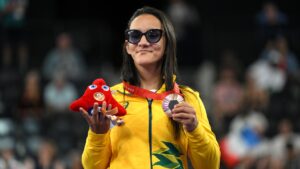 Lara Lima é bronze em Paris