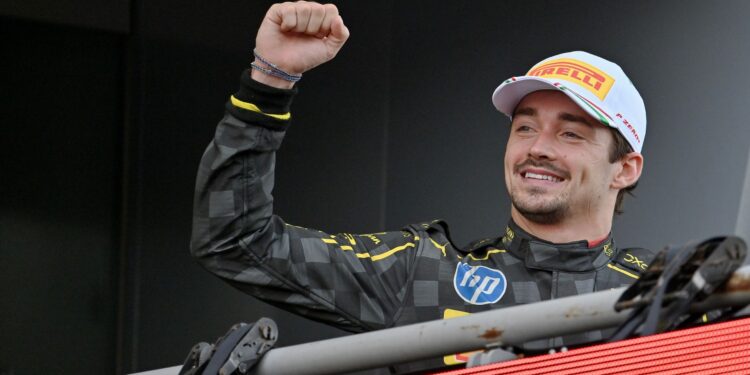 Charles Leclerc, piloto da Ferrari