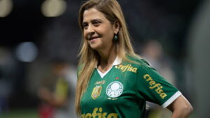 Leila Pereira, presidente do Palmeiras. Créditos: depositphotos.com / thenews2.com