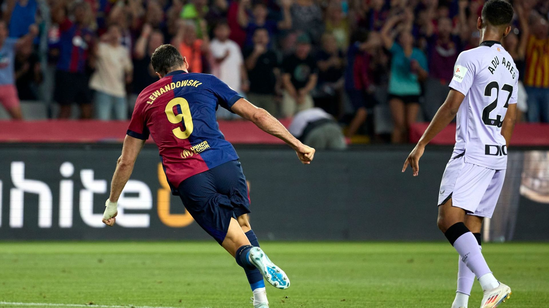 Lewandowski fez gol da última vitória do Barcelona em LALIGA