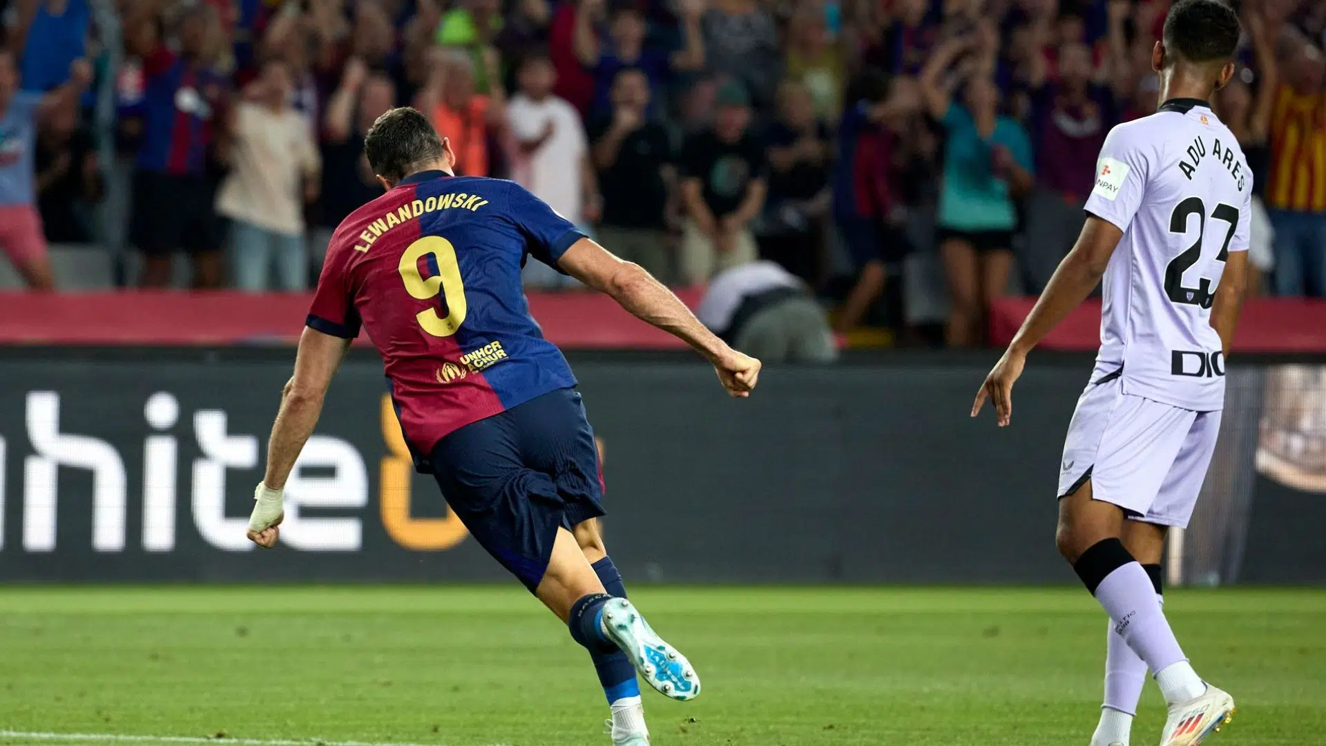 Lewandowski fez gol da última vitória do Barcelona em LALIGA