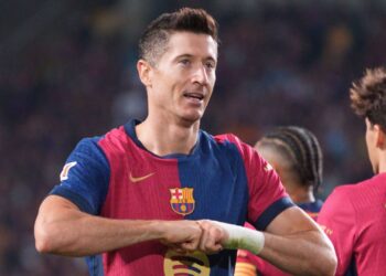 Lewandowski se tornou maior artilheiro polonês da LALIGA