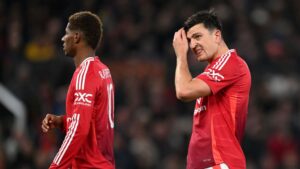 Rashord e Maguire, jogadores do Manchester United