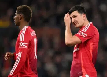 Rashord e Maguire, jogadores do Manchester United