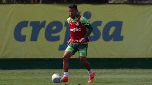 Marcos Rocha deve ter o contrato renovado com o Palmeiras (Crédito: Cesar Greco / Palmeiras)