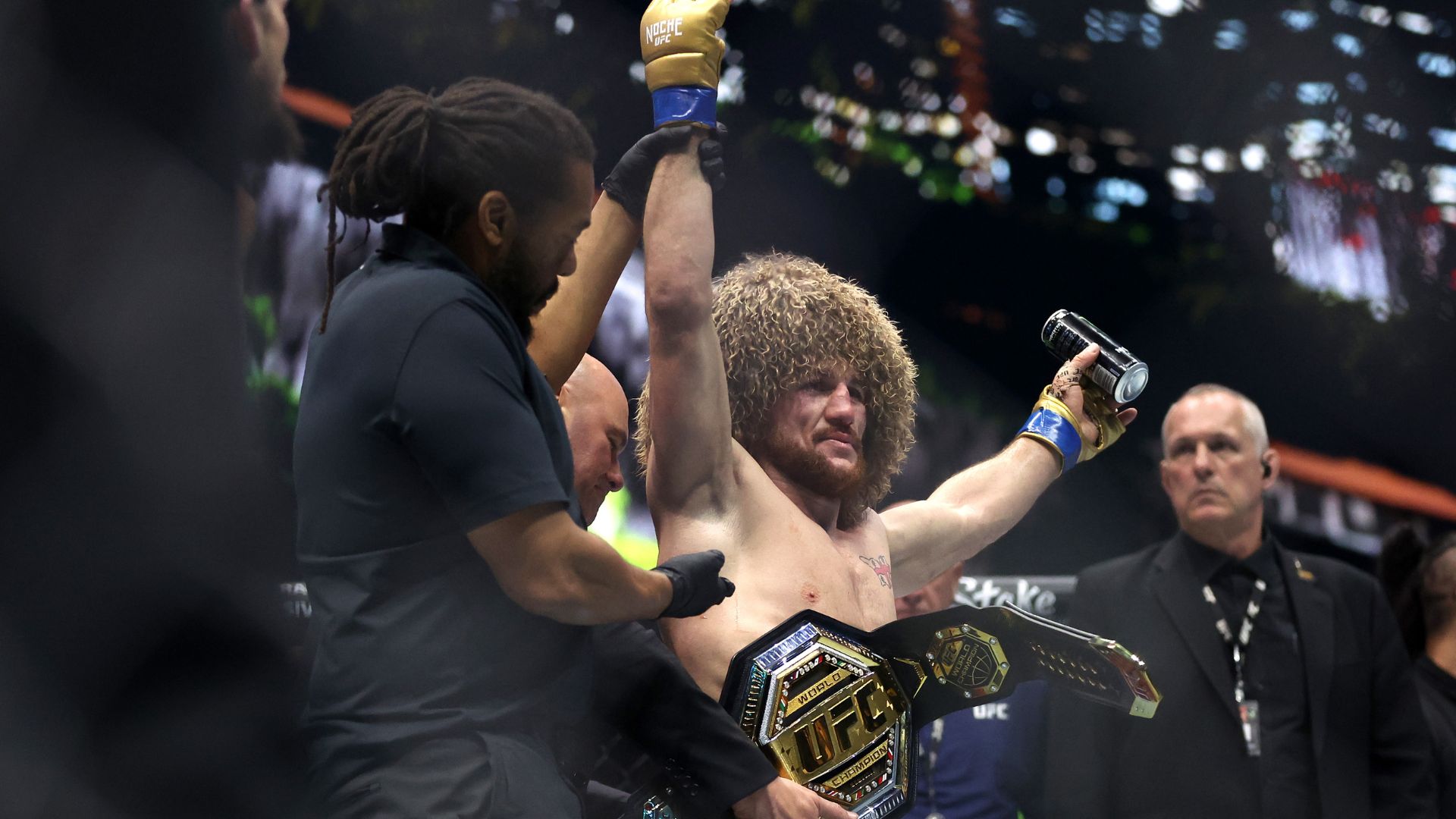 Merab Dvaishvili se tornou campeão do peso galo do UFC