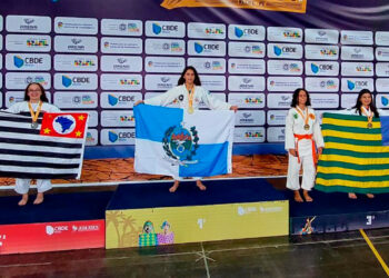 Carioca subiu no lugar mais alto do pódio - Foto: Divulgação