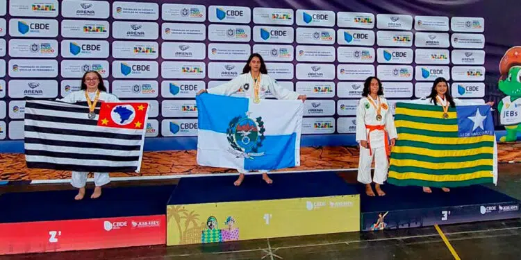 Carioca subiu no lugar mais alto do pódio - Foto: Divulgação