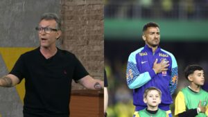 Neto criticou Danilo, capitão da Seleção Brasileira (Crédito: Reprodução / YouTube - Getty Images)Neto criticou Danilo, capitão da Seleção Brasileira (Crédito: Reprodução / YouTube - Getty Images)
