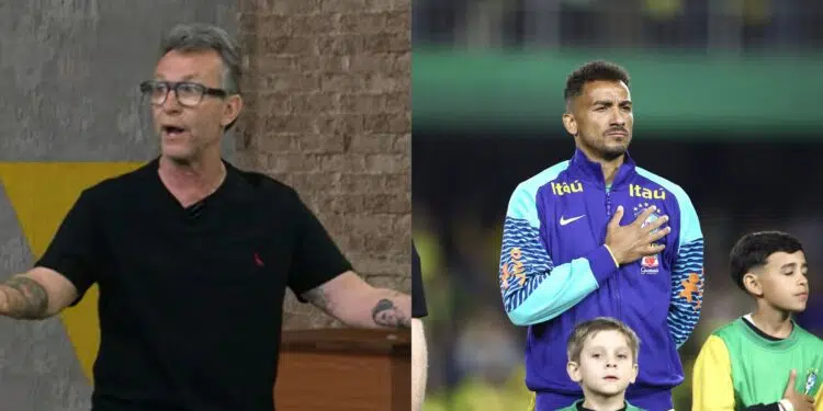 Neto criticou Danilo, capitão da Seleção Brasileira (Crédito: Reprodução / YouTube - Getty Images)Neto criticou Danilo, capitão da Seleção Brasileira (Crédito: Reprodução / YouTube - Getty Images)