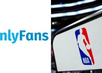 Logos do OnlyFans e NBA