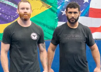 Rafael Prasel (à esquerda) está treinando Saulo Cavalari para luta de MMA - Foto: Arquivo pessoal