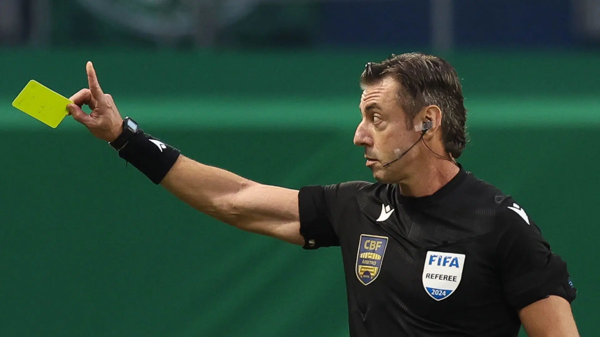 Raphael Claus foi o árbitro responsável deste clássico (Crédito: Cesar Greco / Palmeiras)