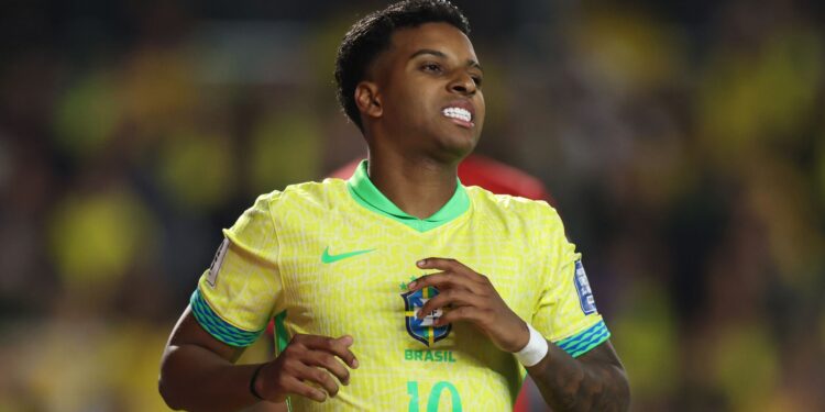 Rodrygo na Seleção Brasileira