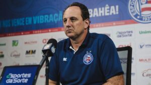 Rogério Ceni em entrevista coletiva após goleada no Brasileirão