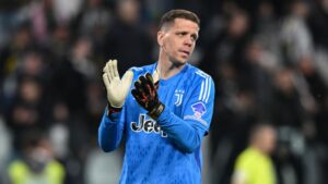 Szczesny em jogo com a camisa da Juventus