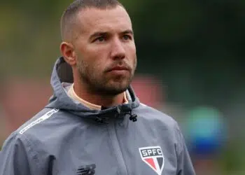 Allan Barcellos, técnico do sub-20 do São Paulo
