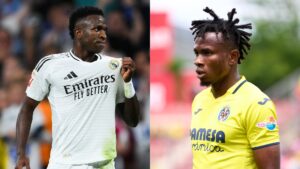 Vini Jr e Chukwueze sofreram racismo de torcedor do Mallorca, que foi preso