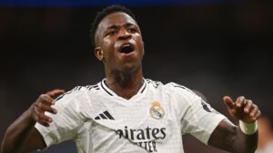 Vini Jr, do Real Madrid (Créditos: Getty Images)