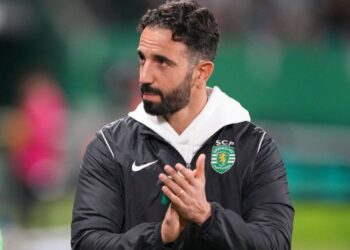 Ruben Amorim, treinador do Sporting, depois de partida contra o Nacional, válida pela Allianz Cup