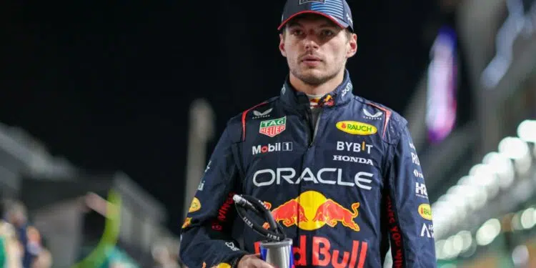 Max Verstappen, piloto da Red Bull, durante o GP de Singapura