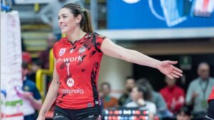 Rosamaria, jogadora de vôlei do Denso Airybees